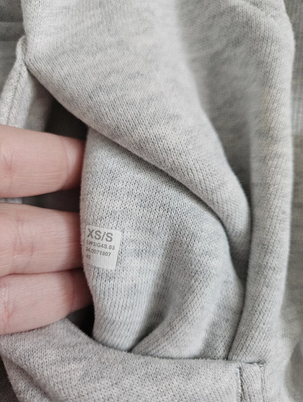 NWT Lululemon Scuba Oversized Half-Zip Hoodie Heathered Core Light Grey XS/S